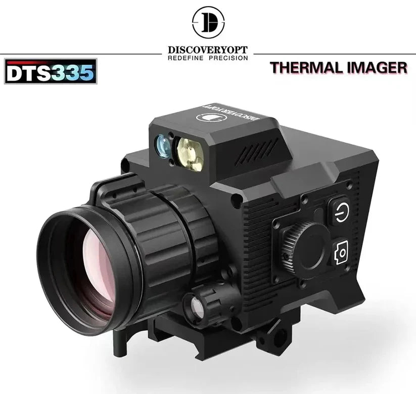 Thermal Imaging Scope | 4 Pseudo-Color Infrared WIFI Shockproof Hunting Clip-on Thermal