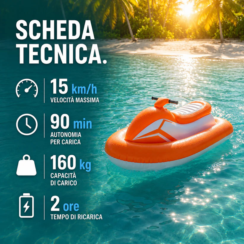 🎉2026 HOT SALE🎉🚤Electric Inflatable Water Motorbike